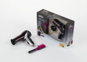 Braun Satin Hair 7 Haartrockner mit gratis Bürste 