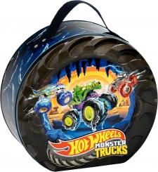 Hot Wheels Monster Trucks - Radkoffer für 7 Autos 