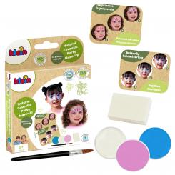 Ice Princess-Butterfly face painting set with natural cosmetics 