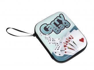 Tragetasche für Spielkarten und Würfel 