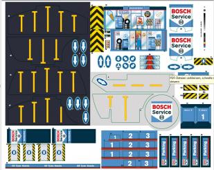 Ersatzteil: Stickerset zu Parkhaus 2813 