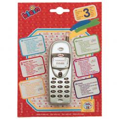 Multi sound mobile phone Silver 