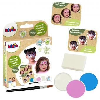 Ice Princess-Butterfly face painting set with natural cosmetics 