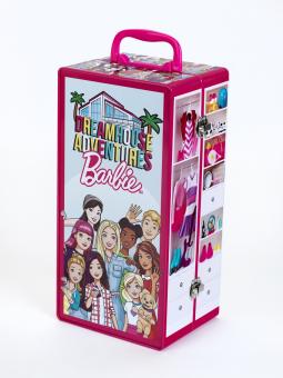 Barbie trunk case with clothes rail 