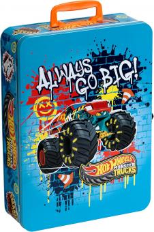 Hot Wheels Monster Trucks - Sammelkoffer für 8 Autos 