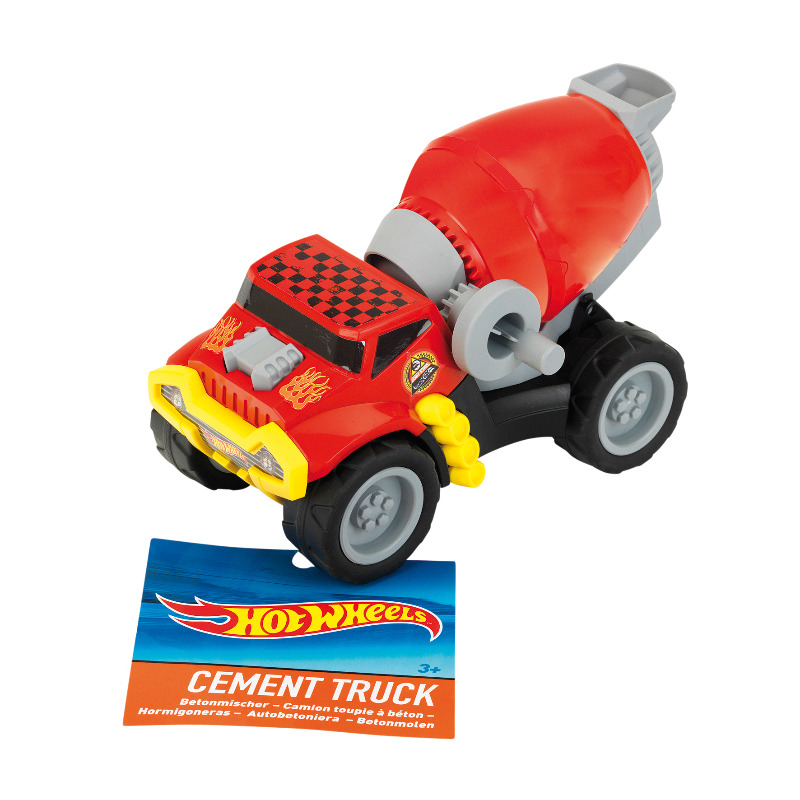 hot wheels cement truck