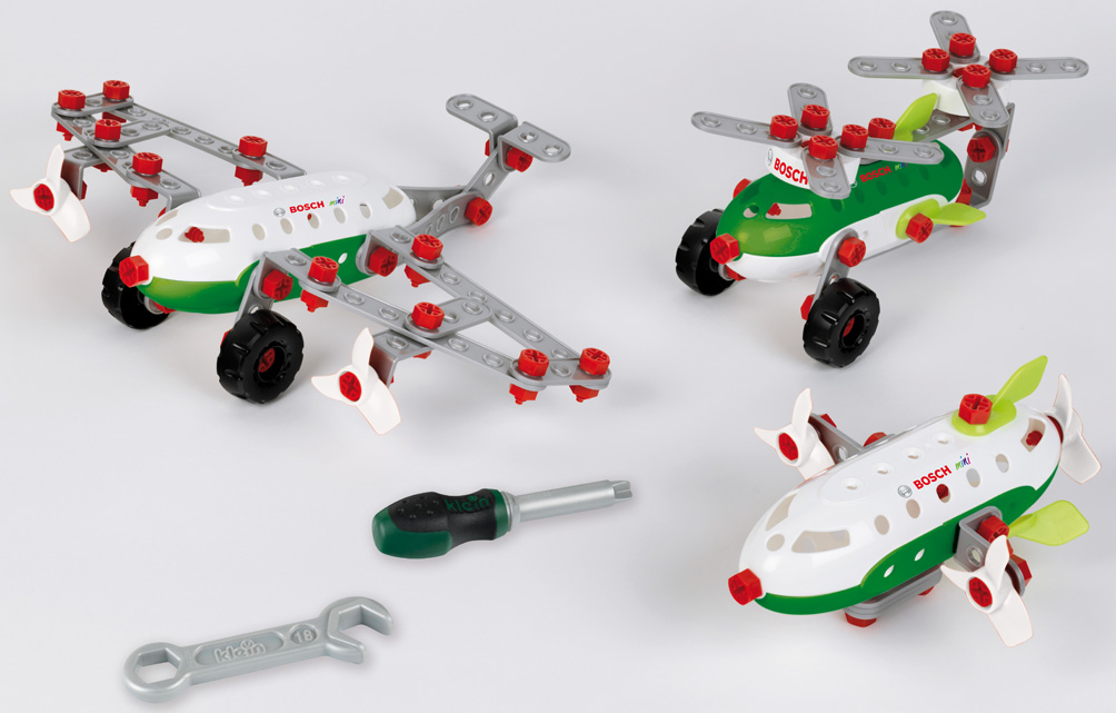 Bosch 3 IN 1 AIRCRAFT Klein Toys Shop